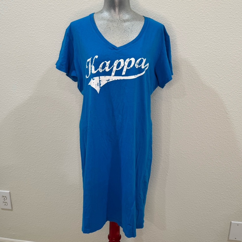 Kappa Women's Blue Sleepwear Pajama Dress